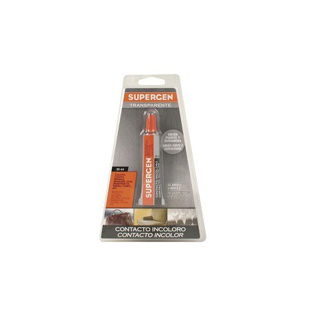 Adhesivo de contacto 20ml incoloro blister SUPERGEN