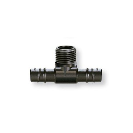 Toma 3 vias rosca 1/2" blister 2 unidades CLABER