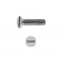 TORNILLO DIN 963 3X16mm CABEZA CONICA ZINC 