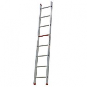 Escalera aluminio simple 8 peldaños 1 tramo (2,05 m) AR1020 ALTREX