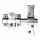 Cerrojo 301L/80 bombin de pera 50mm niquelado FAC