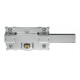 Cerrojo 304DF/130 bombin redondo Ø30x28mm niquelado FAC