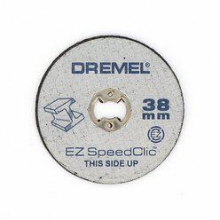 Disco de corte 38mm para metal SC456B SpeedClic (12 unidades DREMEL