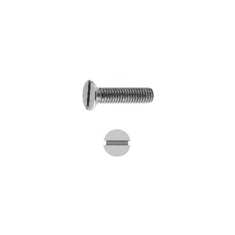 TORNILLO DIN 963 6X12mm CABEZA CONICA ZINC 