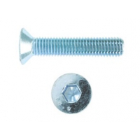 TORNILLO DIN 7991 3X8mm C-10.9 ALLEN ZINC 