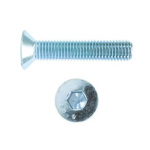 TORNILLO DIN 7991 3X8mm C-10.9 ALLEN ZINC 