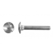 Tornillo inox a-2 din 603 8x20mm  (100 unidades) 