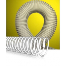 Manguera espiro p.u. flexible espiral PVC 80mm  (5 metros) ESPIROFLEX