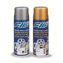 Spray pintura llantas gris 520cc 