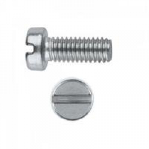 Tornillo din 84 6x35mm cabeza cilindrica zinc  (100 unidades) 