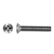 Tornillo inox a-2 din 966 3x16mm cabeza gota sebo  (200 unidades) 