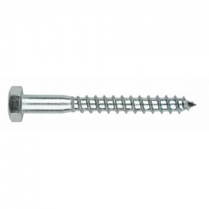Tornillo inox a-2 din 571 6x50 tirafondo  (200 unidades) 