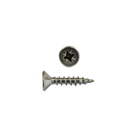 TORNILLO INOX A-2 DIN 7982 4.8X25 ROSCA CHAPA    