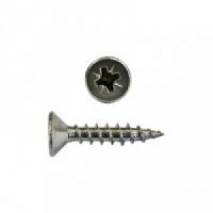 Tornillo inox a-2 din 7982 4.8x50 rosca chapa  (200 unidades) 