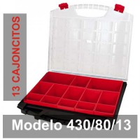 ESTUCHE MOD.430/80/13 CON CAJONES EXTRAIBLES 033001