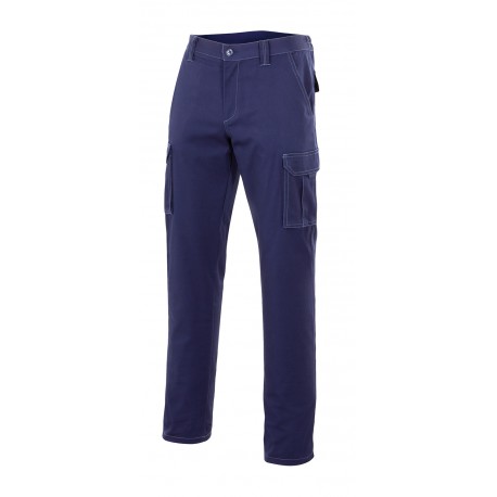 PANTALON MULTIBOLSILLOS 103001-1 AZUL MARINO