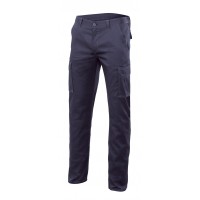 PANTALON STRETCH MULTIBOLSILLOS 103005S-1 AZUL MARINO