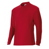 POLO MANGA LARGA 105503-12 ROJO