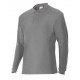 POLO MANGA LARGA 105503-8 GRIS