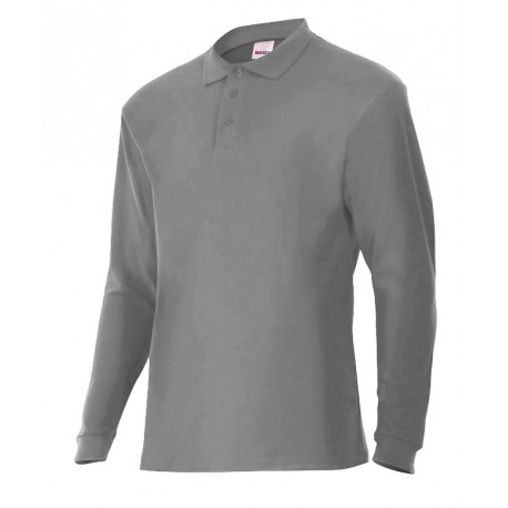 POLO MANGA LARGA 105503-8 GRIS