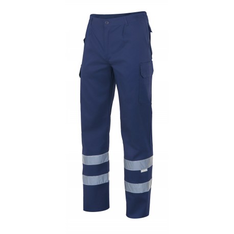 PANTALON MULTIBOLSILLOS 159-1 AZUL MARINO