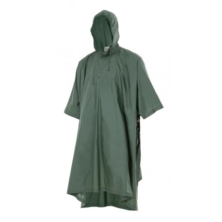 PONCHO LLUVIA CON CAPUCHA 187-2 VERDE T-U