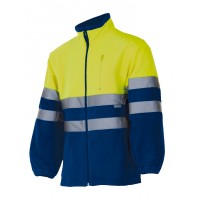 CHAQUETA POLAR 183-140 AMARILLO/AZULINA