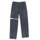 Pantalon multibolsillos desmontable 346-8 gris