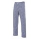 Pantalon de cocinero cuadros 351-1 azul marino