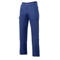 Pantalon multibolsillos acolchado 398-1 azul marino