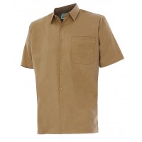 Camisa manga corta 531-6 beige