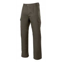 Pantalon multibolsillos 345-3 verde caza