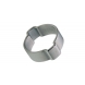 Abrazadera inox W4 2 orejas 17-20 (10 unidades) DAMESA