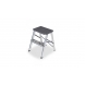 Taburete Home aluminio 2 peldaños ALMESA