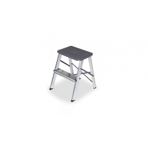 Taburete Home aluminio 2 peldaños ALMESA