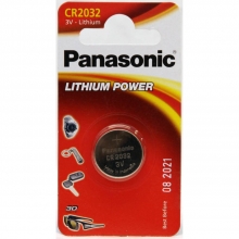 Pila de boton litio 3V CR 2032 EL/1B PANASONIC