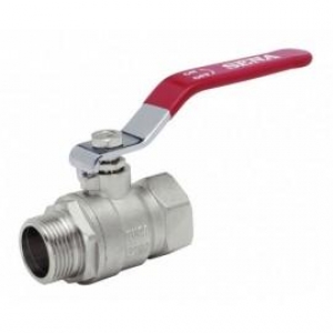 Llave esfera 4097 inox roja M-H 2" 