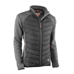 Chaqueta nylon 2898 APOLO gris oscuro/negro JUBA