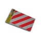 Protector frontal blanco/rojo 400x80x15mm NORMALUZ