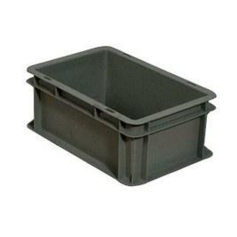 Caja EU-3212L gris 120x300x200mm PLASTIPOL -