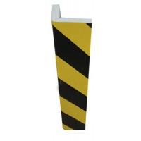 Protector negro amarillo 750x150mm PU7325NJ 