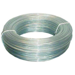 Cable acero plastificado 6x7+1 6x8mm  (100 metros) 