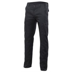 Pantalon multibolsillos stretch 103002s-0 negro VELILLA