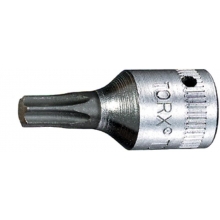 Llave de vaso 1/4" Torx T-25 STAHLWILLE