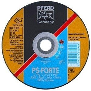 Disco de desbaste E 180-7 PSF steelox (5 unidades) PFERD