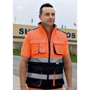 Chaleco juba alta visibilidad astun hv718 - Tiempo Laboral