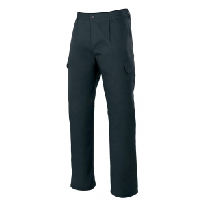 Pantalon stretch multibolsillos 103005S-0 negro VELILLA