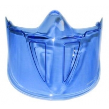 Visor facial PC azul para gafa Blast BOLLE