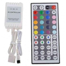 Controlador tira LED rgb 72w color con mando 48 botones 