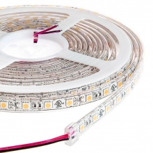 Tira LED 5m 5050 12V 50W 300 lumenes IP65 3000k luz cálida 